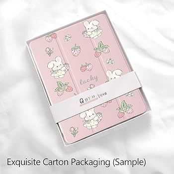 Amazon.com: Cute Kawaii Bunny Strawberry for iPad Pro 13